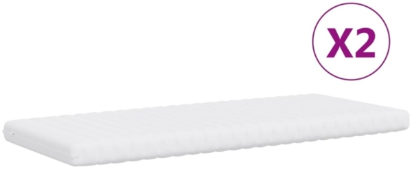 vidaXL Tagesbett Ausziehbar mit Matratzen Schwarz 80x200 cm Samt 3197322 Bild 10