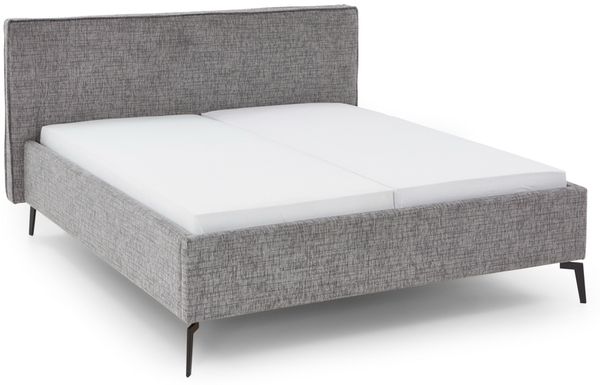 meise.möbel Polsterbett Riva II, mit schwarzen Metallfüßen, wahlweise mit Bettkasten