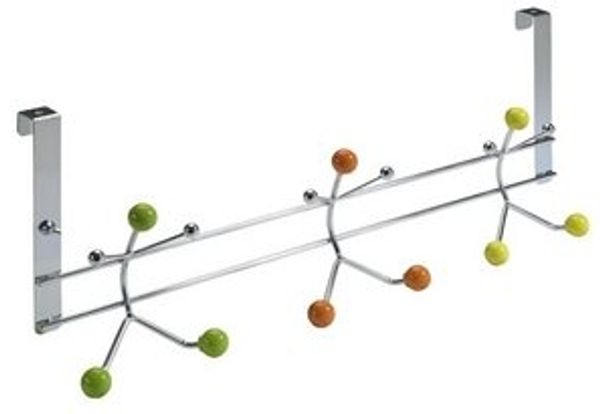 Hettich Garderobenleiste Hettich Türgarderobe 3 Haken 48,0 x 19,0 x 7,3 cm Bild 4
