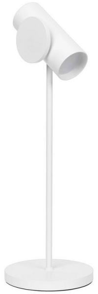 Blomus Schreibtischleuchte Stage S, Tischleuchte, Lampe, Aluminium matt pulverbeschichtet, Kunststoff, Lily White, 47 cm, 66180