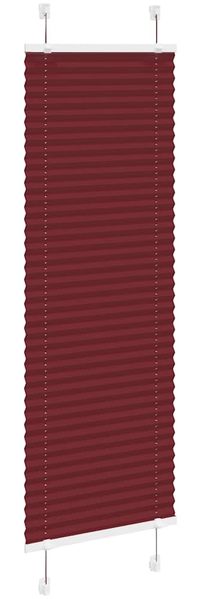 vidaXL Plissee Bordeauxrot 40x150 cm Stoffbreite 39,4 cm Polyester 4015233 Bild 3