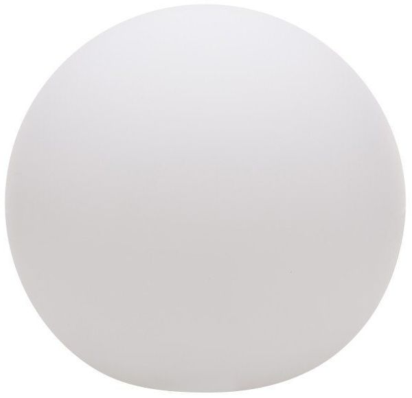 8 seasons design LED Kugelleuchte Shining Globe, Kugellampe für außen (Garten, Terrasse, Balkon), LED wechselbar, E27-Fassung, warmweißes Licht, Dekolampe - robust & langlebig