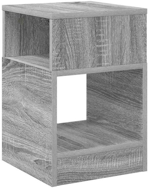 vidaXL Beistelltisch, Holz Graues Sonoma, 30,5 x 30 x 45 cm Bild 2