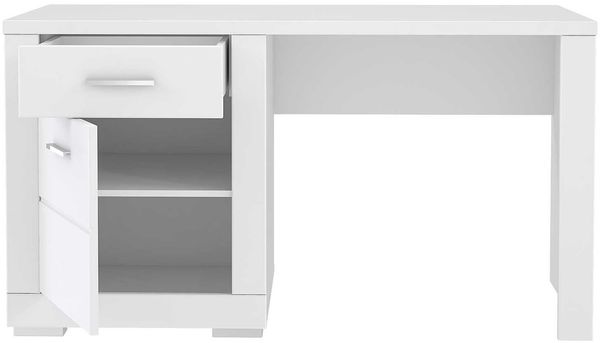 Schreibtisch Sylt / Snow, Weiß, 138 x 76 x 67 cm Bild 3