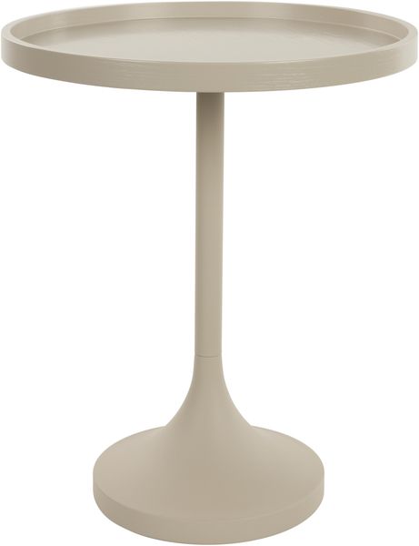 Runder Beistelltisch Jason Beige | Minimalistisches Design