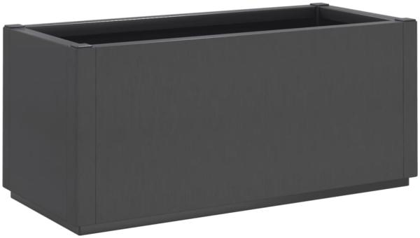 vidaXL Pflanzkübel Dunkelgrau 80x36x35 cm PP 368777