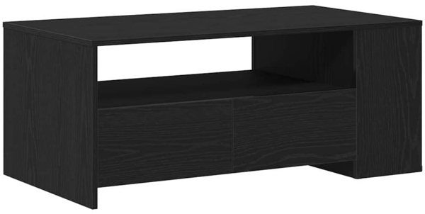 vidaXL Couchtisch Schwarz Eichen-Optik 102 x 55 x 43,5 cm 862733