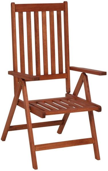 Vitoria Gartensessel, klappbar, Rückenlehne verstellbar, 2er Set