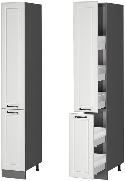 Apothekerschrank R-Line Weiß Landhaus 30 cm Vicco Bild 5
