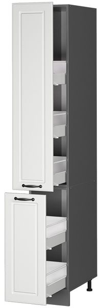 Apothekerschrank R-Line Weiß Landhaus 30 cm Vicco Bild 4