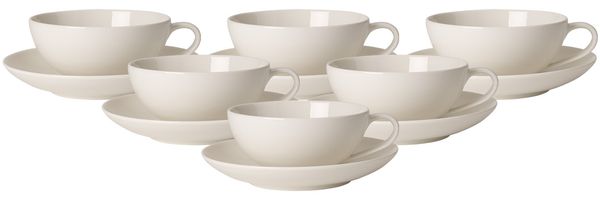 Villeroy & Boch For Me Teetasse mit Untertasse 110 ml 6er Set