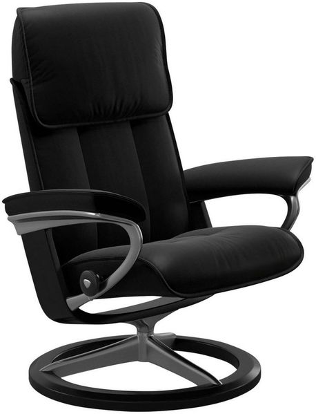 Stressless® Relaxsessel Admiral, mit Signature Base, Größe M & L, Gestell Schwarz