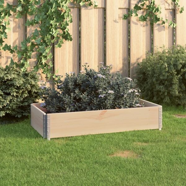 vidaXL Hochbeet 50x100 cm Kiefer Massivholz 3055164