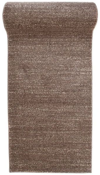 Mazovia Läufer Läufer Flurläufer Einfarbig für Vorzimmer, Küche - Braun, 70x100 cm, Kurzflor, Meterware, Höhe 10 mm
