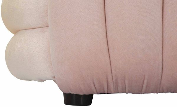 Dmora Bank Calcea, Mehrzweckbank, Gastplatz, Balkonbank mit mehreren Positionen, 90x45 h45 cm, Rosa Bild 9