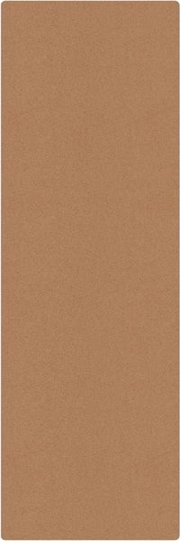 Bilderdepot24 Läufer Teppich Kork Flur Küche Einfarbig funktional lang modern funktional