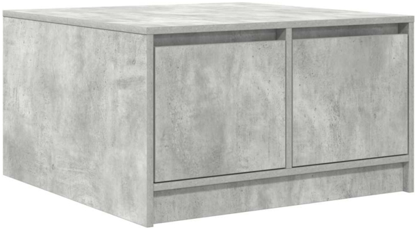 vidaXL Couchtisch mit Schubladen Betongrau 70,5x70x40 cm 3328411