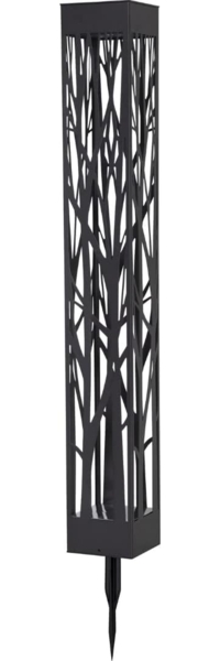 LED-Solar-Wegeleuchte "Siranna", schwarz, warmwhite LED