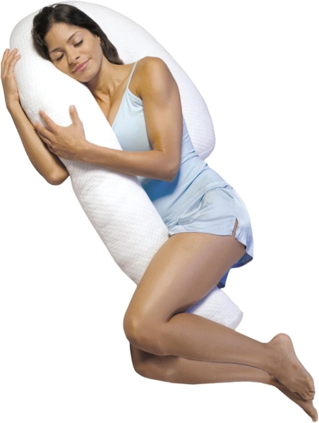MediaShop Seitenschläferkissen Dreamolino SwanPillow XL ergonomisches Ganzkörper-Wohlfühlkissen, 1-tlg.