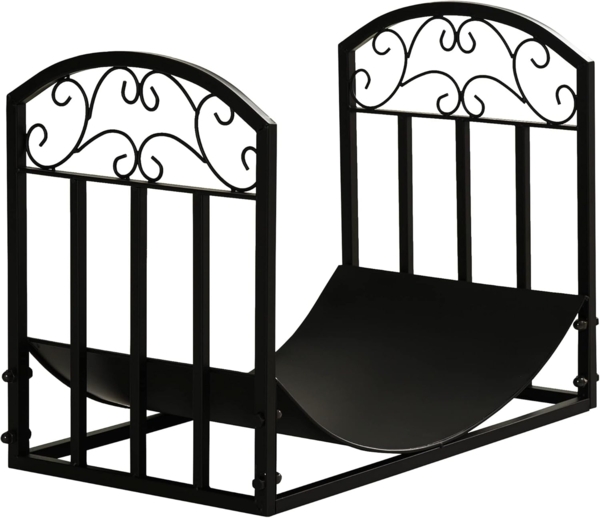 Outsunny Kaminholzregal Kaminholzregal für 60 kg