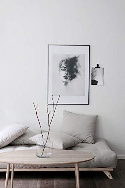 Karup Design 'Senza' Futonbett, Natur lackiert, 90x200 cm