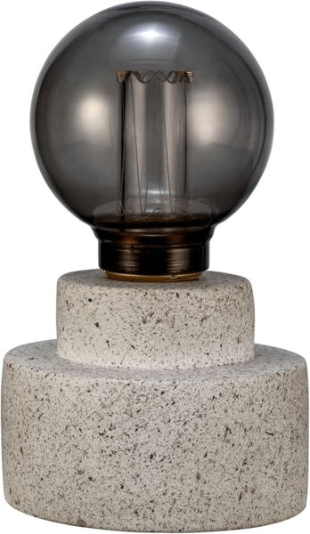 Pauleen Tischleuchte Noble Flare, Leuchtmittel wechselbar, E27, inkl. Leuchtmittel, batterbiebetrieben, Timerfunktion