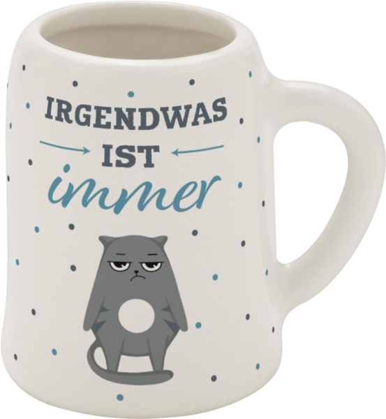 Schnapskrug Schnapsglas Stamper Keramik Sheepworld IMMER 73850