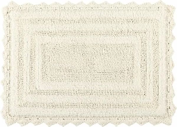 Mirabeau Badematte Badematte Yalexir creme, Höhe 400 mm, 100% Baumwolle
