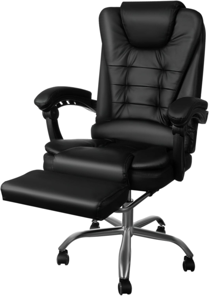 MALATEC Bürostuhl Bürodrehstuhl Arbeitsstuhl (Spar-Set, 1 St), verstellbare Sitzhöhe, mit Fußstütze