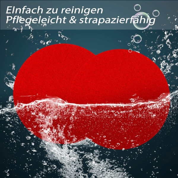 wortek Getränkeuntersetzer Filz-Untersetzer Rund für Gläser 8er Tischset, Zubehör für Tisch & Gläser, Set, 8-tlg, cm Bild 7