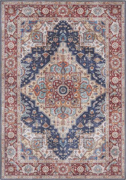 Vintage Teppich Sylla Indigoblau - 160x230x0,5cm