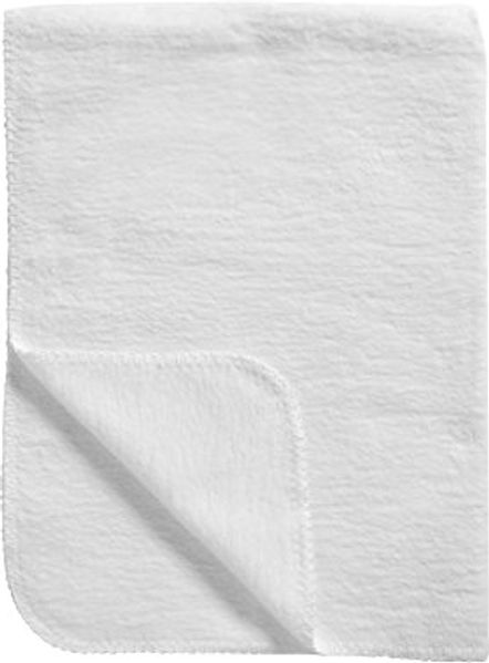 Meyco 1241000 Babydecke/Kuscheldecke Classic Universal, 100x150 cm, weiß