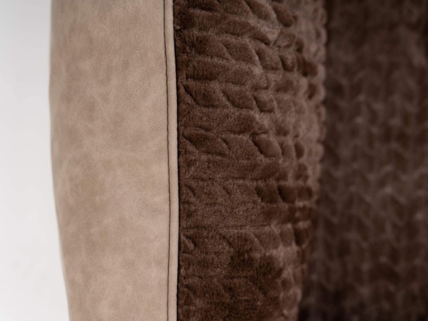 TrendPet Tierbett VitaBed Style Braun - Orthopädisches Hundebett, 100% Polyester, 5cm Matratze aus Memory Foam Bild 9