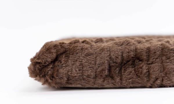 TrendPet Tierbett VitaBed Style Braun - Orthopädisches Hundebett, 100% Polyester, 5cm Matratze aus Memory Foam Bild 6