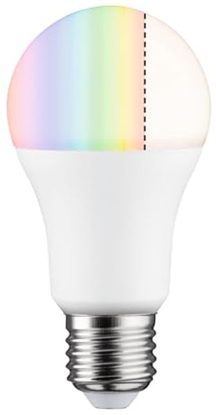 Paulmann 50124 Smart Home Zigbee LED Standardform 9,3 Watt Matt E27 RGBW