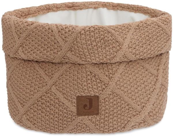 Jollein Pflegekörbchen Check Knit Biscuit Sand