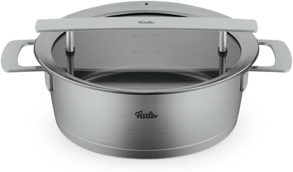 Fissler Bratentopf Phi Collection, Edelstahl 18/10, cookstar Allherdboden, Edelstahl 18/10, Made in Germany