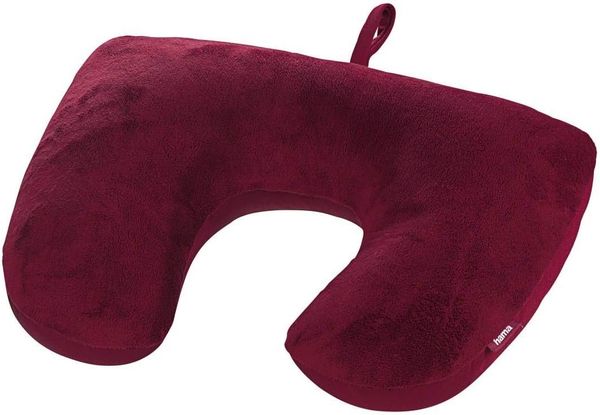Hama 2-in-1 Reisekissen & Nackenkissen – Weiches Fleece