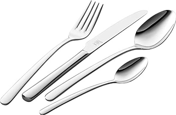ZWILLING NOVA Edelstahl Besteck Set 42 Teile für 6 Personen, Tafelbesteck, Essbesteck Set für Festliche Anlässe und Alltag