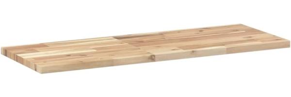 vidaXL Schweberegal 100x30x2 cm Massivholz Akazie Unbehandelt 3279375