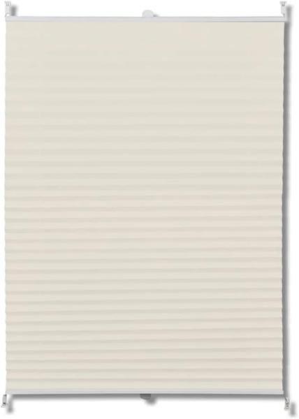 Plissee Rollo Jalousie Plisseerollo 50x150cm Creme 240623