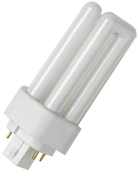 OSRAM DULUX T/E PLUS - Nicht-integrierte Kompaktleuchtstofflampe - Form: T12X3 - GX24q-3 - 26 W (entspricht 26 5 W) - Klasse G - warmweißes Licht - 3000 K
