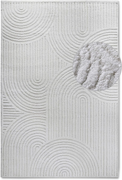 ELLE DECORATION Hochflor-Teppich Chappe, rechteckig, Höhe: 18 mm, Shaggy, Läufer, flauschig, weich, Langflor, modern, Hoch Tief Effekt Bild 2