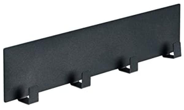 WENKO Hakenleiste Modell Ima, magnetisch, mit 4 Haken für Spültücher und Grillzubehör, ohne Bohren
