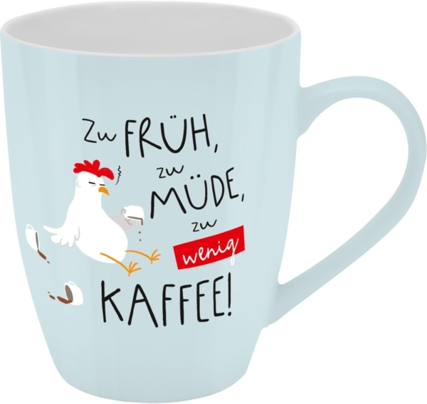 Tasse Tee- Kaffeetasse Kaffeebecher 35cl Geschenk Sheepworld KAFFEE 074211