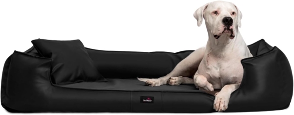 tierlando® Tierbett tierlando® Orthopädisches Hundebett GOOFY Kunstleder >>inkl. Matratzen, Matratzenschoner inklusive