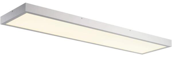 SLV No. 1001509 PANEL 1200x300mm LED Indoor Deckenaufbauleuchte4000K silbergrau