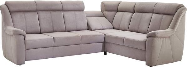 Cavadore Ecksofa Beata / Polstercouch in L-Form / inkl. Relaxfunktion / 261 x 98 x 211 / Mikrofaser Anthrazit Bild 5