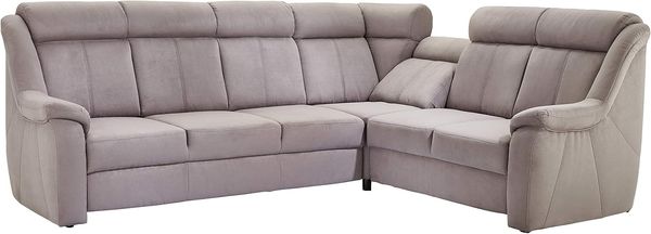 Cavadore Ecksofa Beata / Polstercouch in L-Form / inkl. Relaxfunktion / 261 x 98 x 211 / Mikrofaser Anthrazit Bild 4