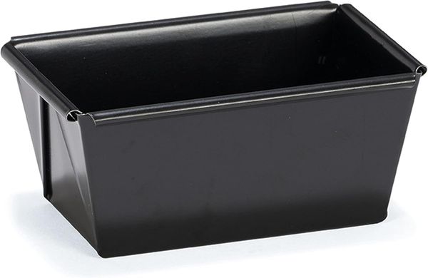 Patisse Mini-Kastenform 9 5 x 4 x 6 5 cm Aluminium schwarz